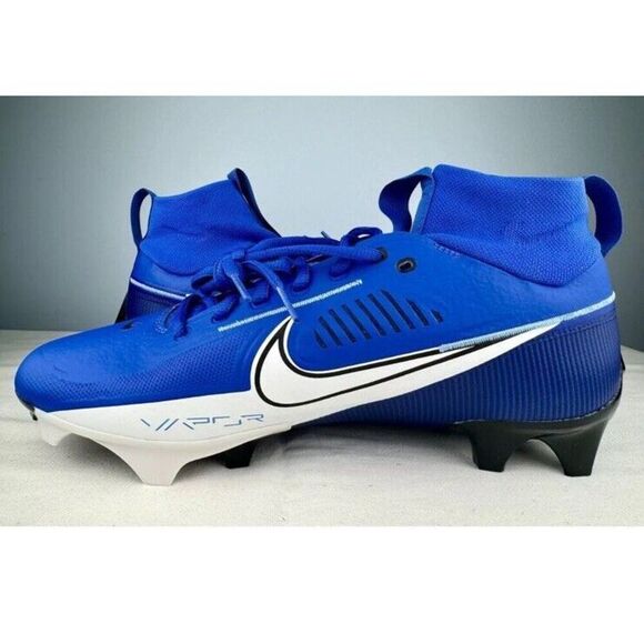 Nike DA5456-414 Men’s Sz 11 Vapor Edge Pro 360 2 Royal Blue Football Cleats - Picture 10 of 16